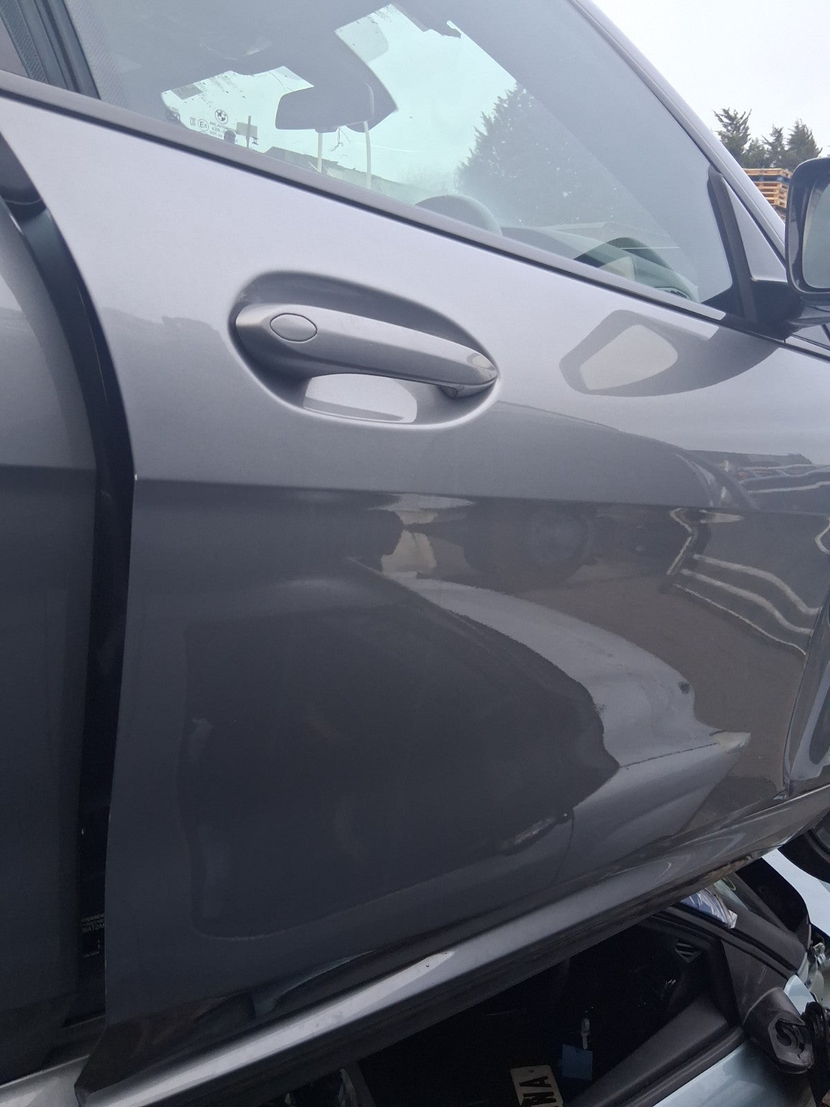2024 BMW 2 SERIES F44 COUPE M SPORT OSF DRIVER SIDE FRONT BARE DOOR GREY C4W