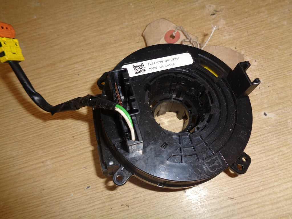 VAUXHALL CORSA E MK5 2016 1.4 ASTRA J MK6 SAFETY BAG SQUIB SLIP RING 22914039