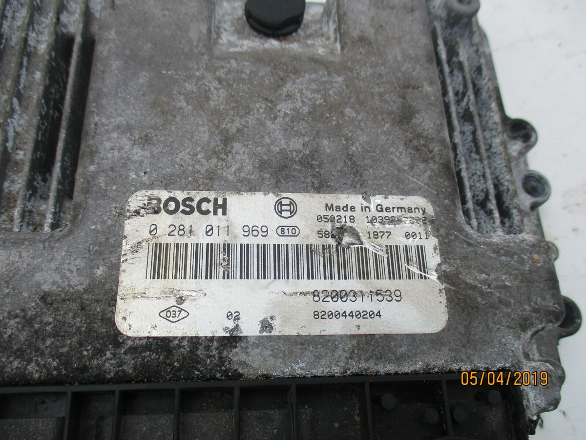 RENAULT LAGUNA MK2 1.9 DCI ENGINE CONTROL UNIT ECU MODULE 8200440204