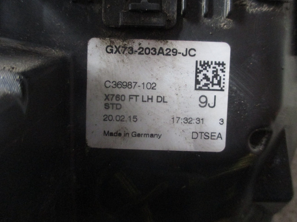 JAGUAR XE 2016 NSF PASSENGER SIDE FRONT DOOR LOCK GX73203A29JC