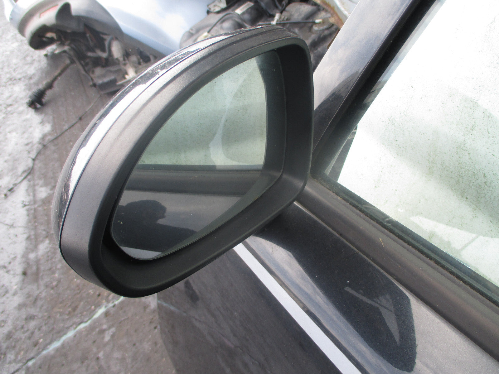 VAUXHALL CORSA D 2010 3 DOOR NS PASSENGER SIDE DOOR WING MIRROR BLACK