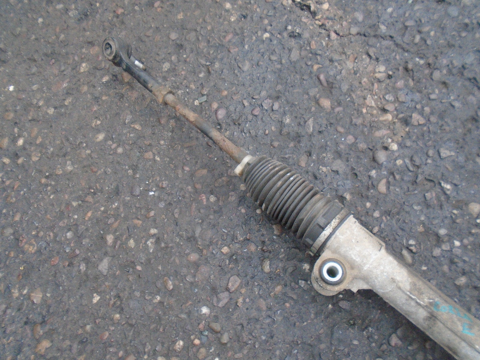 VAUXHALL CORSA E 2015 POWER STEERING RACK