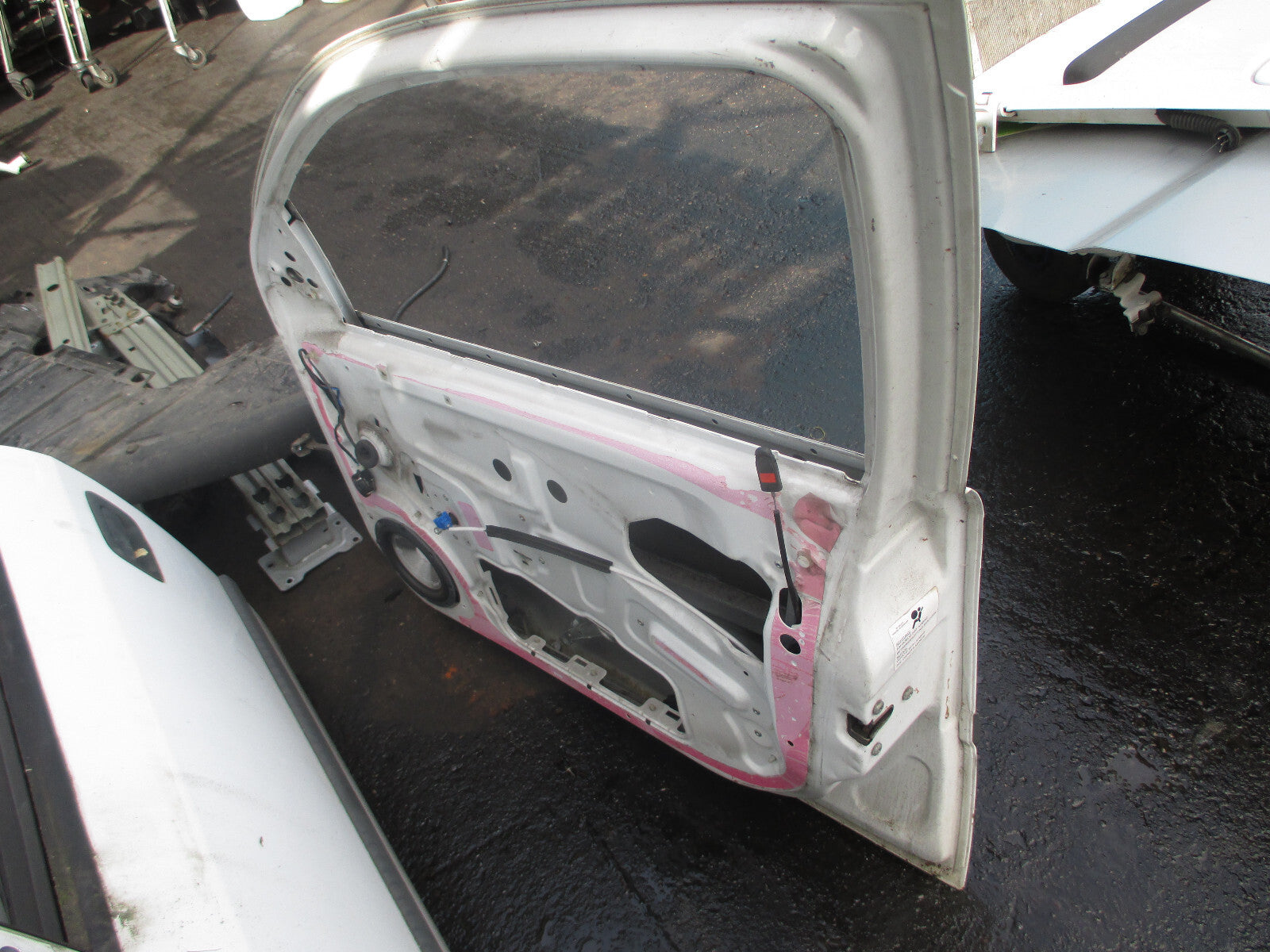 VAUXHALL ASTRA G VAN 2005 OSF DRIVER SIDE FRONT BARE DOOR