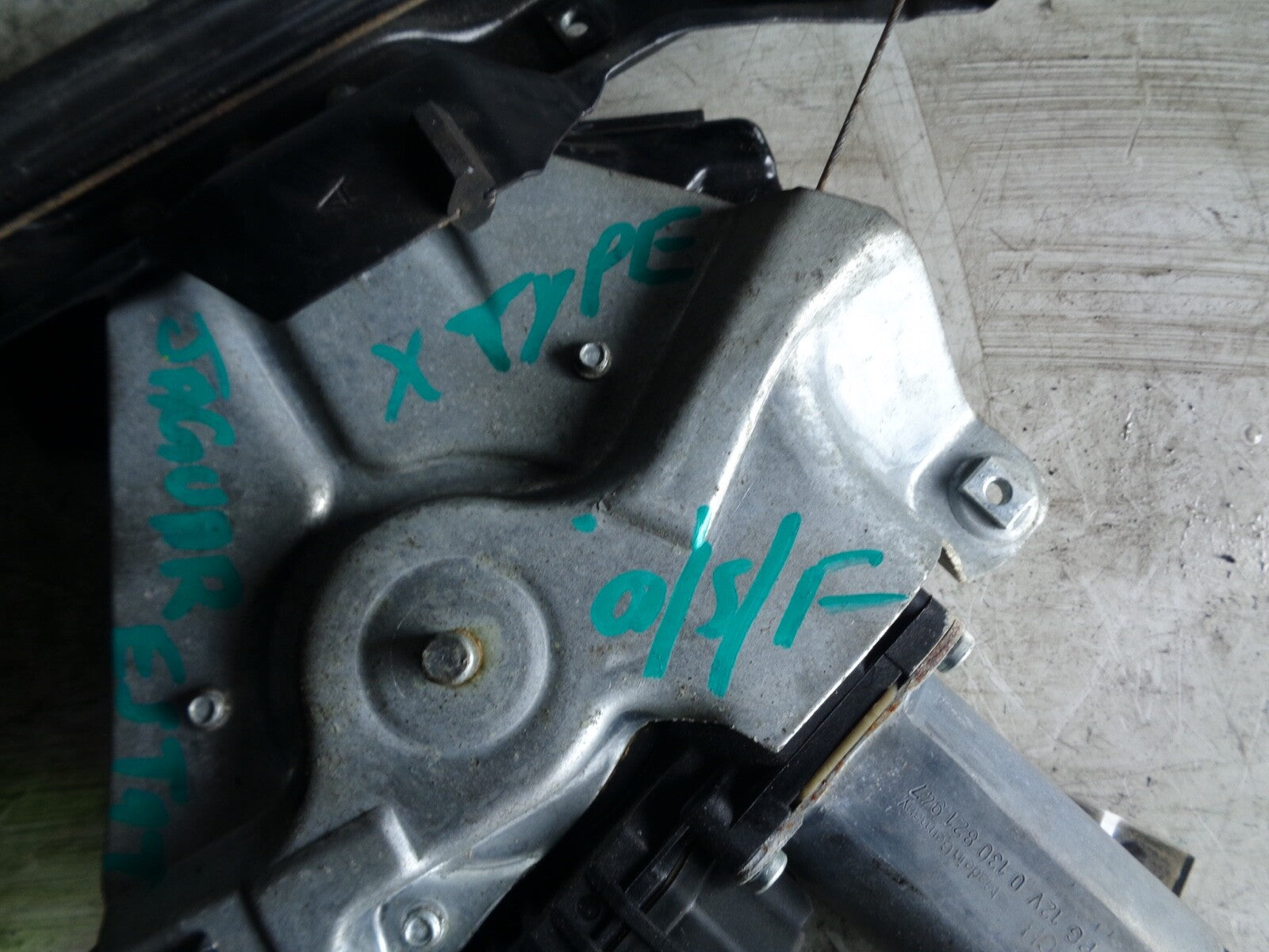 JAGUAR X TYPE 2007 ESTATE OSF DRIVER SIDE FRONT WINDOW REGULATOR