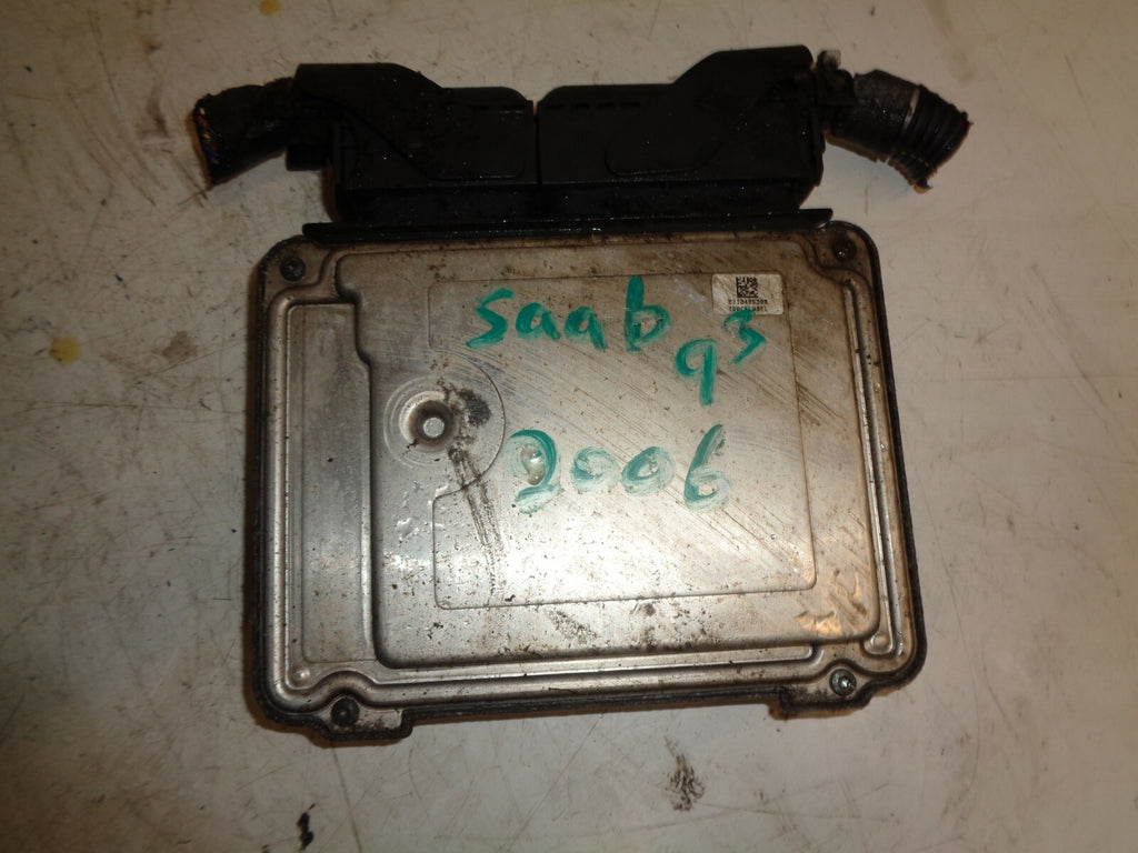 SAAB 9-3 93 2006 MK2 1.9 TDI DIESEL ENGINE ECU CONTROL MODULE UNIT 55558457