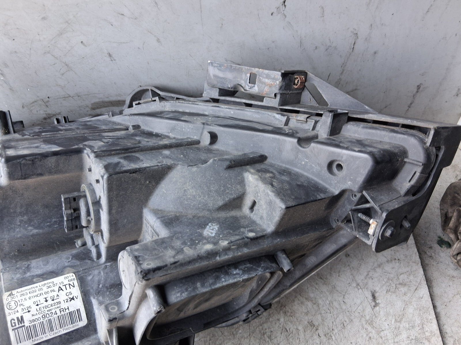 2016 VAUXHALL ZAFIRA C OSF DRIVER SIDE FRONT RIGHT HEADLIGHT 39009024