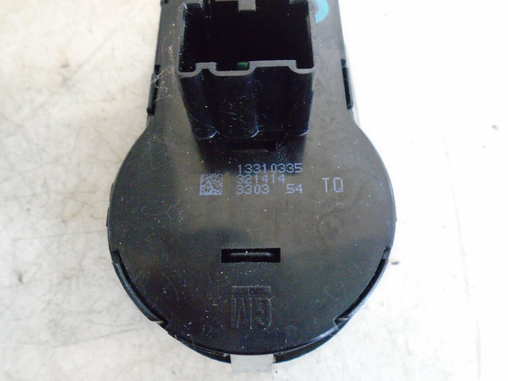 VAUXHALL CORSA D 2013 HEADLIGHT SWITCH WITH FOG LIGHTS 13310335