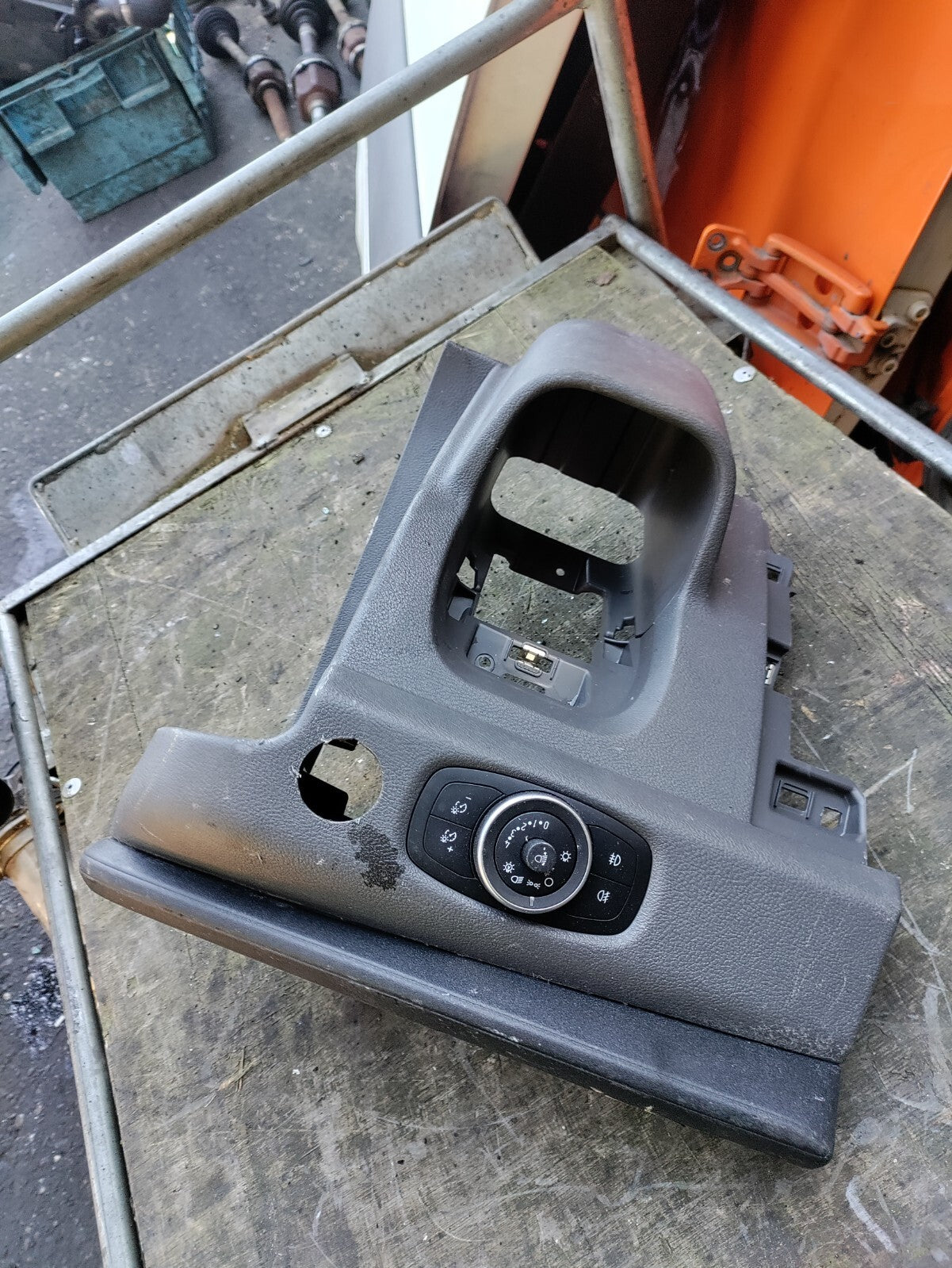 2021 FORD TRANSIT 350 MK8 HEADLIGHT CONTROL SWITCH & TRIM JX7T13D061ED