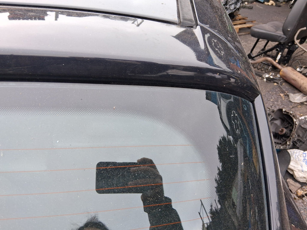 2009 VAUXHALL CORSA D REAR BOOTLID TAILGATE COMPLETE BLACK