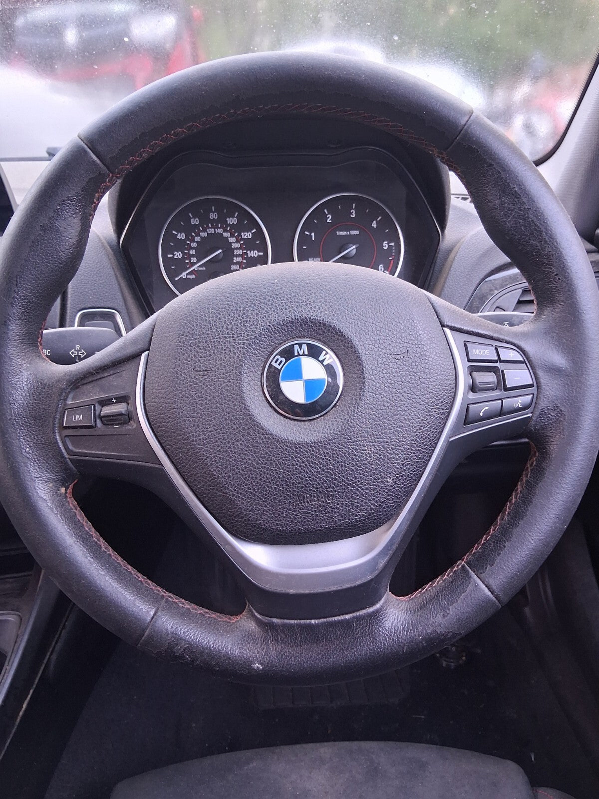 2015 BMW 1 SERIES F20 LCI MULTIFUNCTIONAL STEERING WHEEL WITHOUT AIRBAG