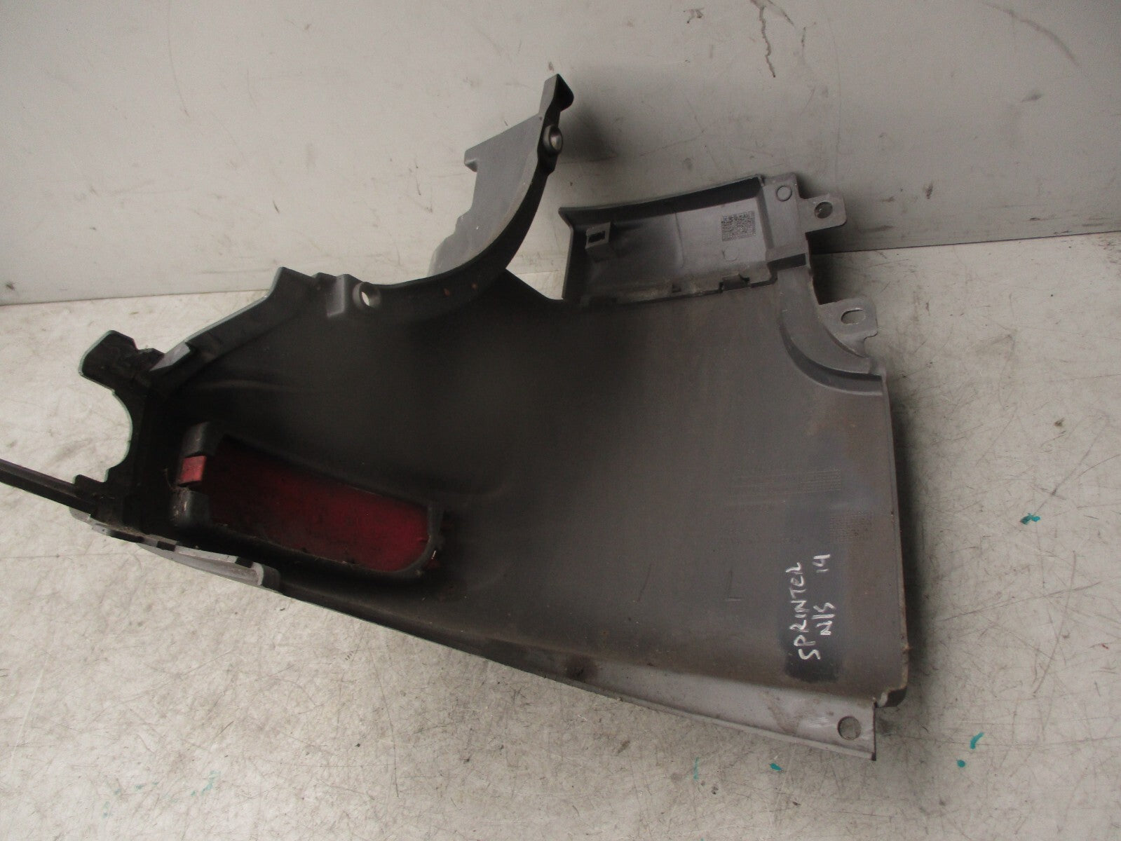 2014 MERCEDES SPRINTER W906 NSR PASSENGER REAR BUMPER CORNER GREY A9068802371