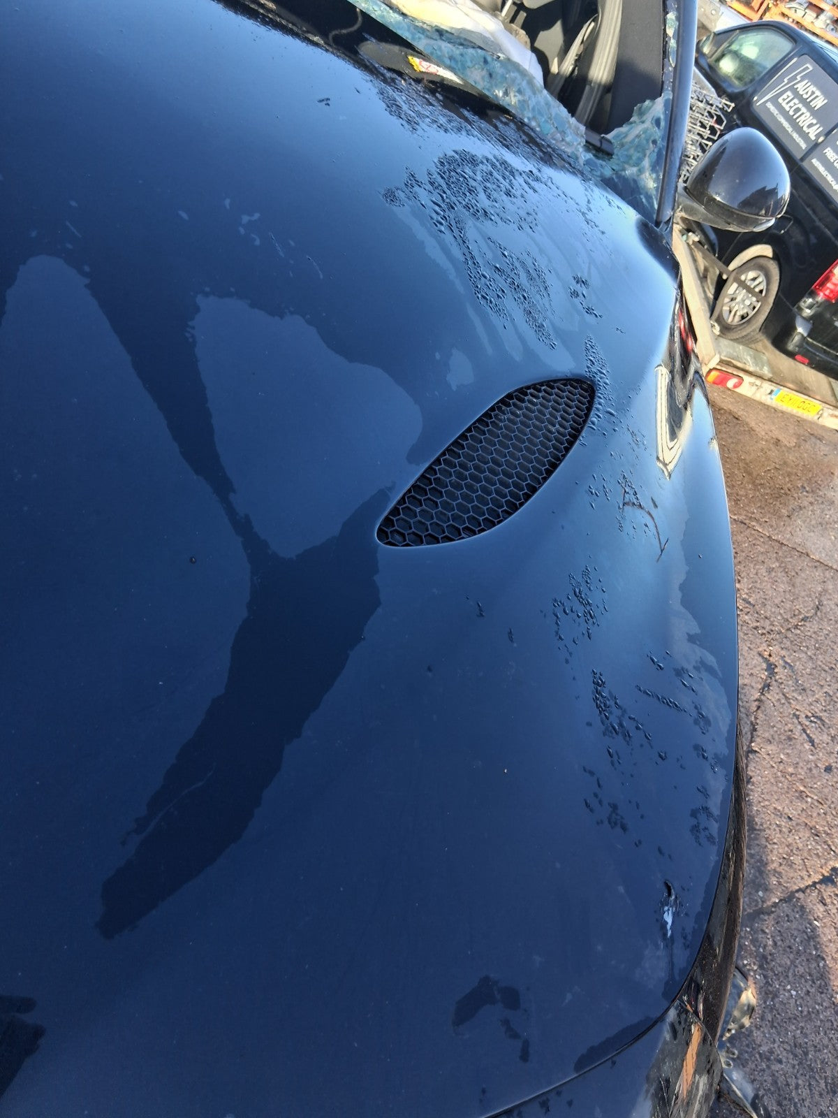 2018 ALFA ROMEO GIULIA 952 QUADRIFOGLIO FRONT BONNET HOOD PANEL BLACK 408