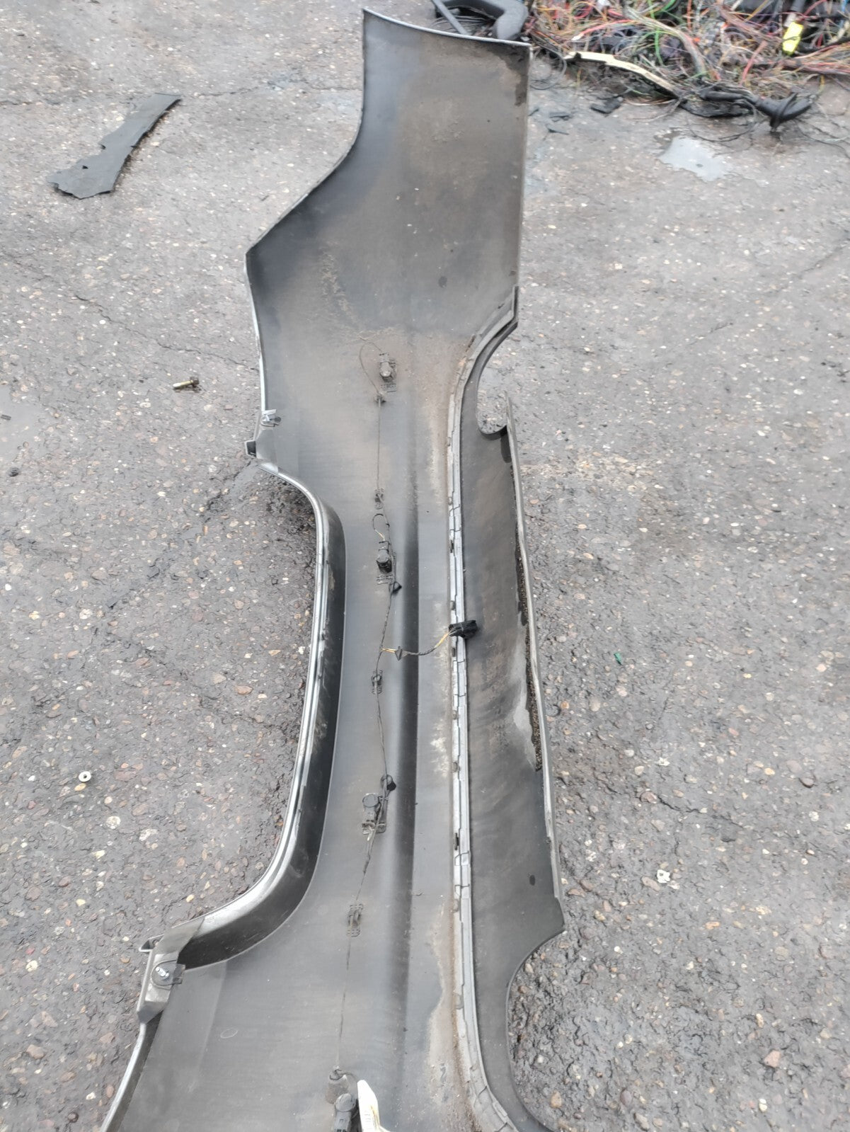 2009 JAGUAR XF X250 REAR COMPLETE BUMPER PDC SENSOR