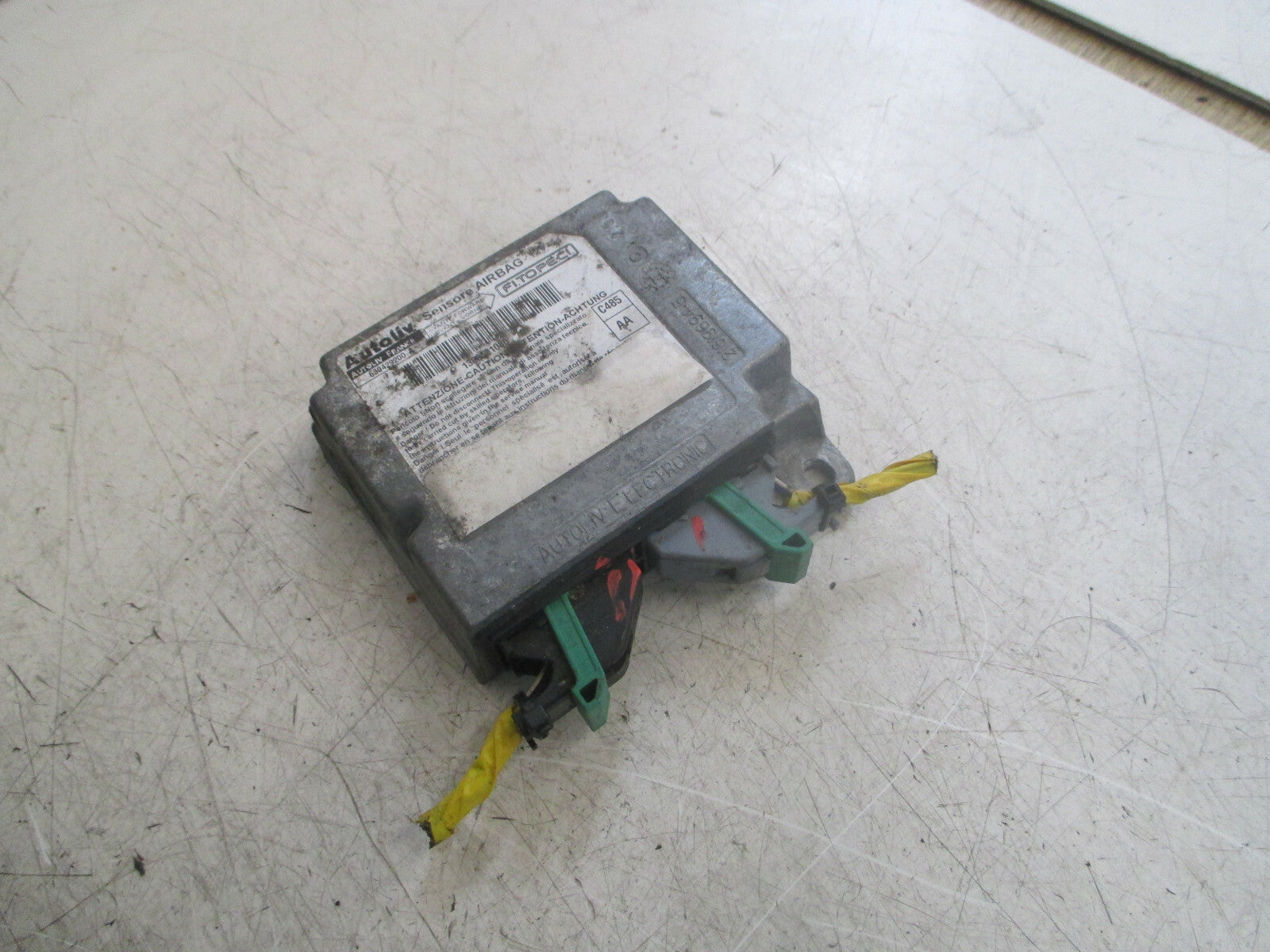2015 PEUGEOT BIPPER 1.3 DIESEL SAFETY BAG CONTROL MODULE 630429200
