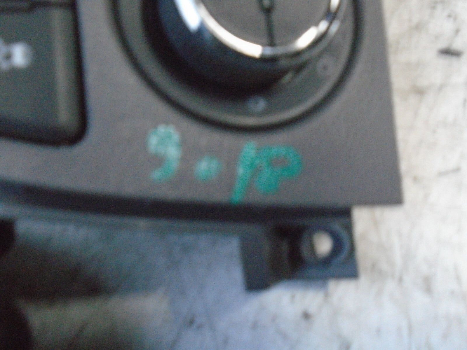 VAUXHALL VIVA 2018 HEADLIGHT SWITCH PANEL