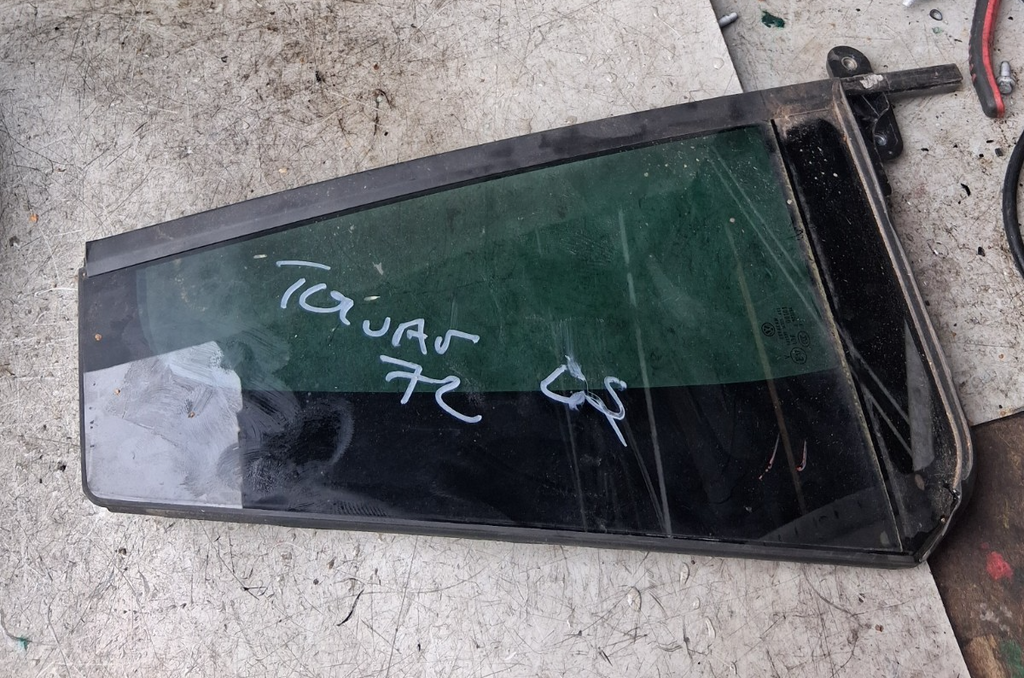 2023 VW VOLKSWAGEN TIGUAN OS DRIVER SIDE REAR QUARTER WINDOW GLASS 43R-00101