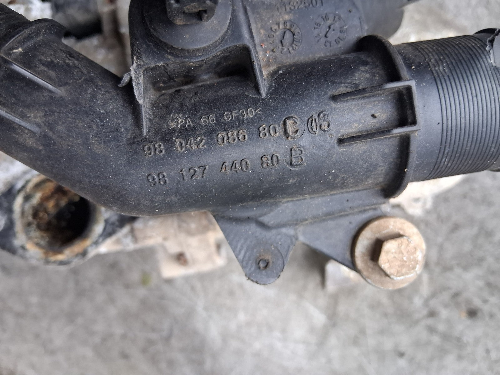 2021 FORD TRANSIT 350 MK8 2.0 DIESEL EGR VALVE WITH COOLANT PIPE 516939