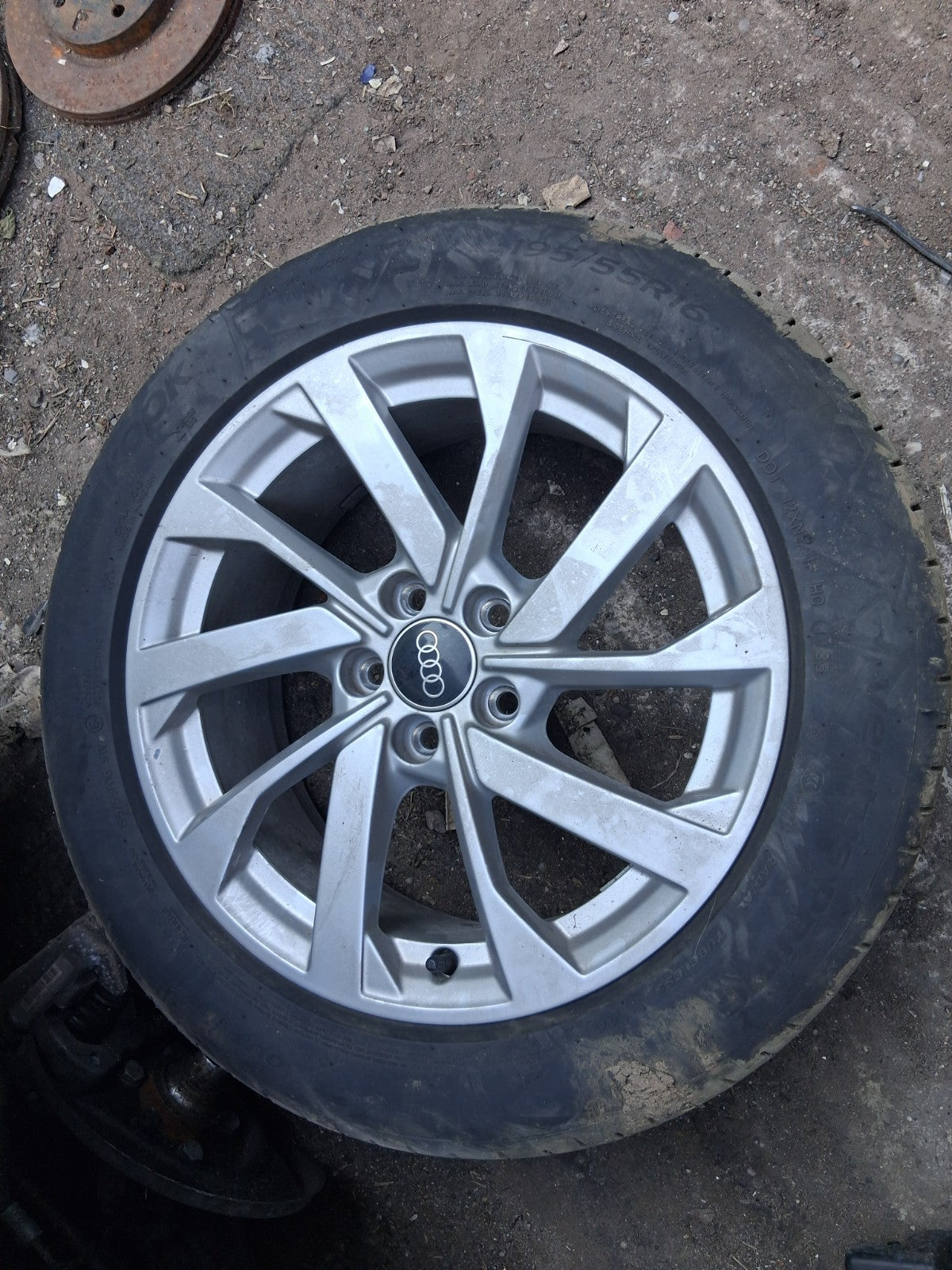 2023 AUDI A1 SPORT MK2 GB 16 INCH ALLOY WHEEL TYRE 195/55R16 REF 2 82A601025B