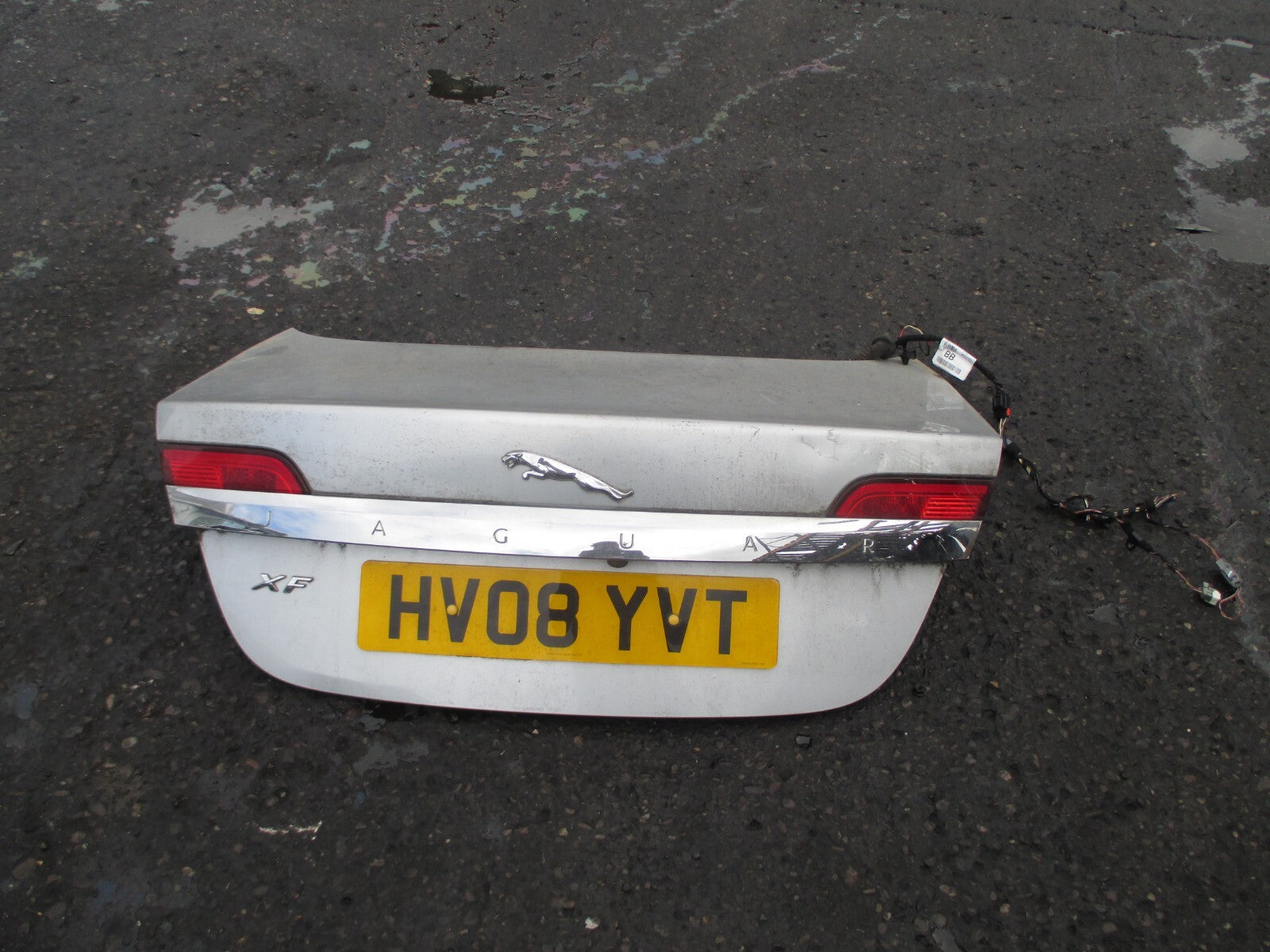 JAGUAR XF X250 2008 TAILGATE BOOTLID GREY
