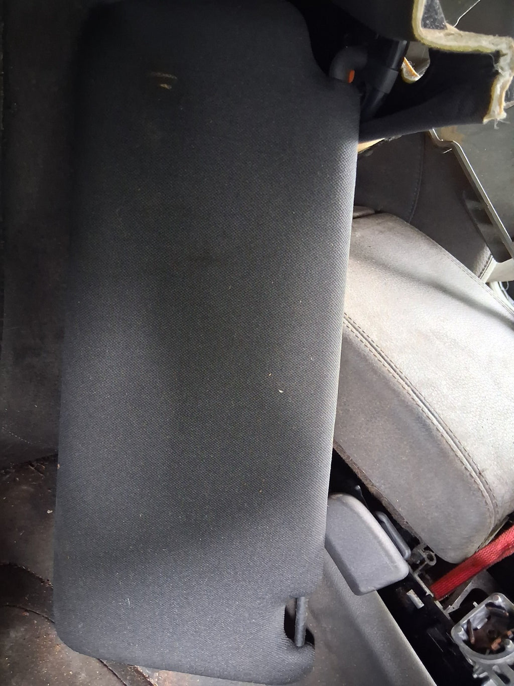 2015 JAGUAR XF X250 OSF DRIVER SIDE FRONT RIGHT SUN VISOR SHADE