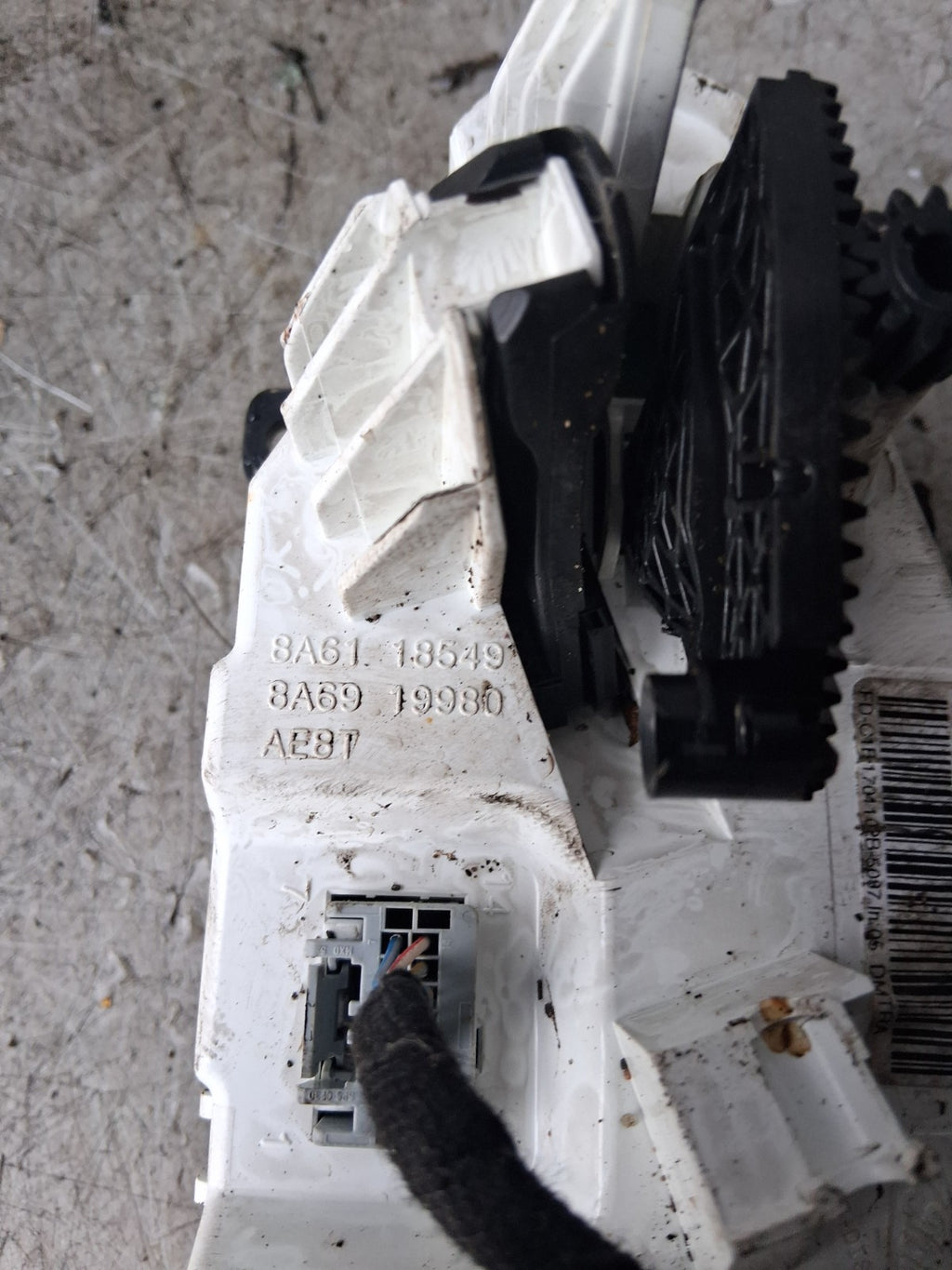 2017 FORD FIESTA HEATER CLIMATE CONTROL SWITCH PANEL 8A6118549