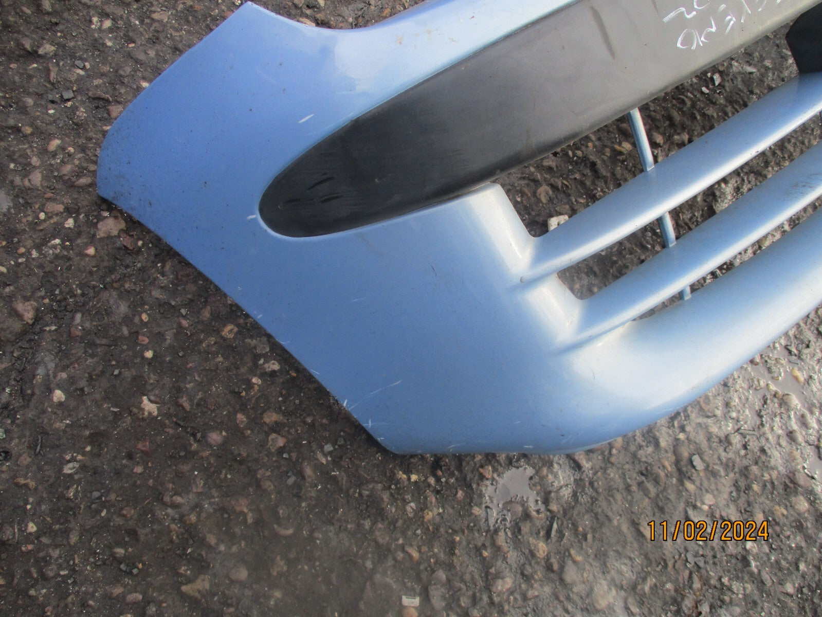 FIAT SCIENTO 2002 FRONT COMPLETE BUMPER BLUE
