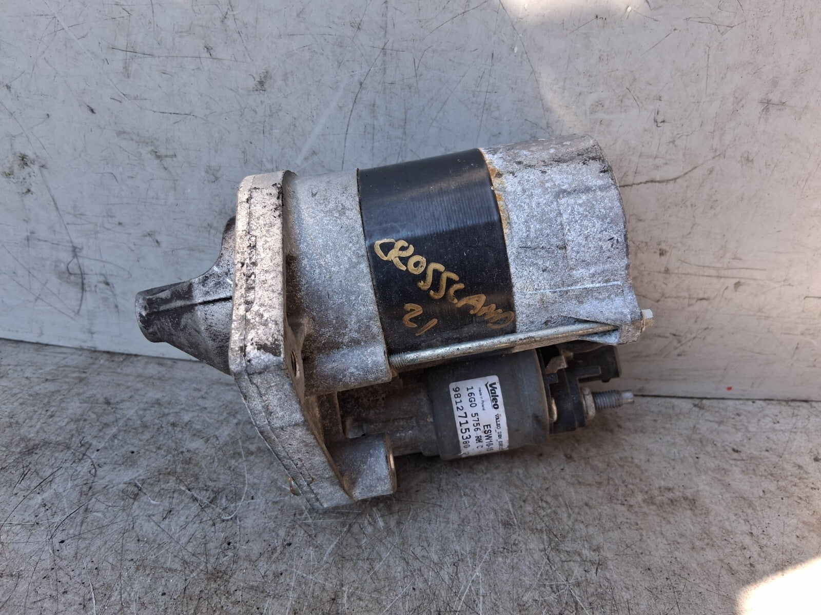 VAUXHALL CROSSLAND 2021 1.2 PETROL MANUAL STARTER MOTOR 9812715380
