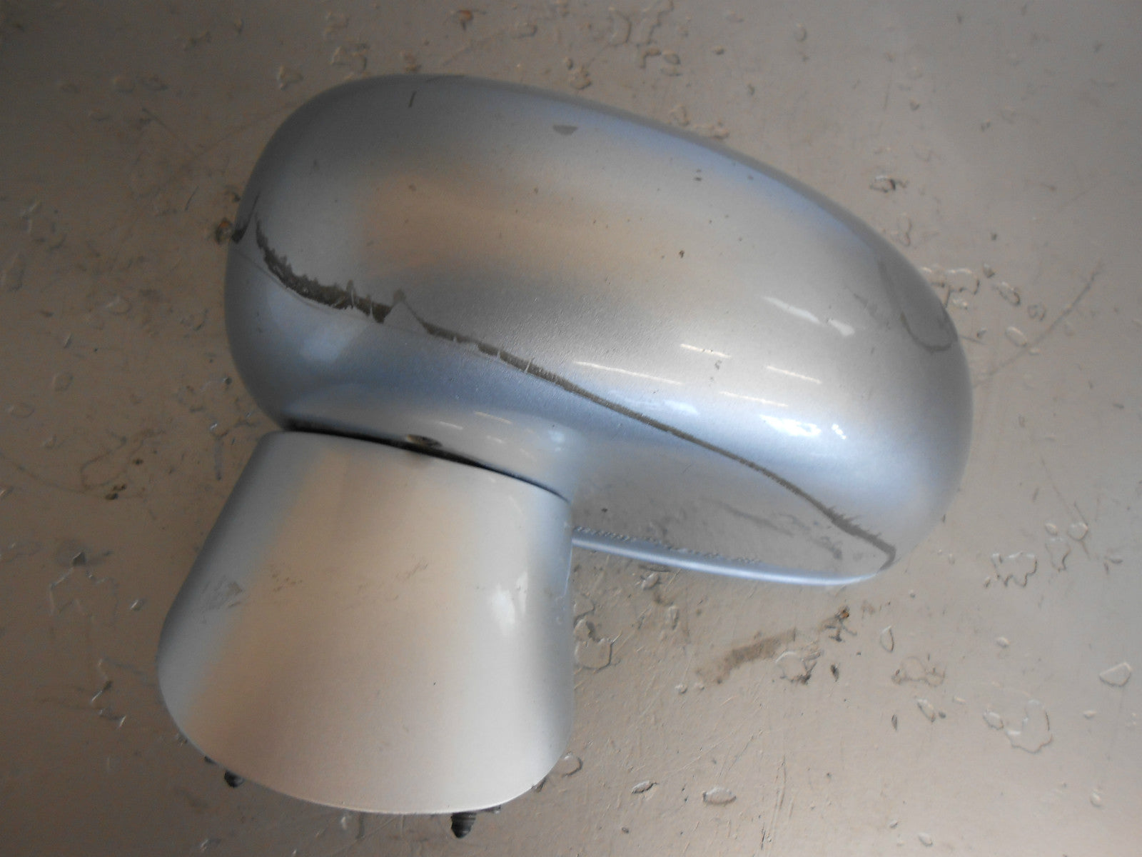 AUDI TT 8N 2001 NS PASSENGER SIDE ELECTRIC DOOR WING MIRROR SILVER LY7W
