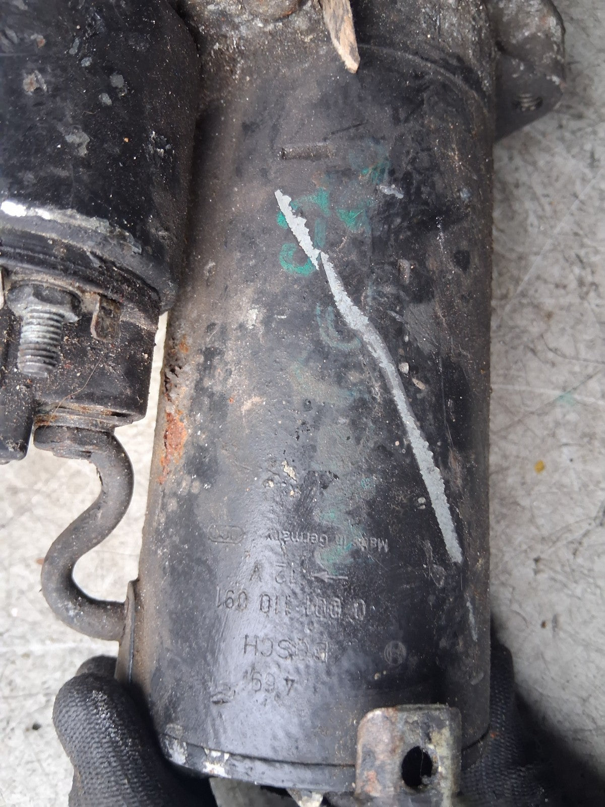 2000 MERCEDES BENZ C CLASS W202 STARTER MOTOR 0001110091