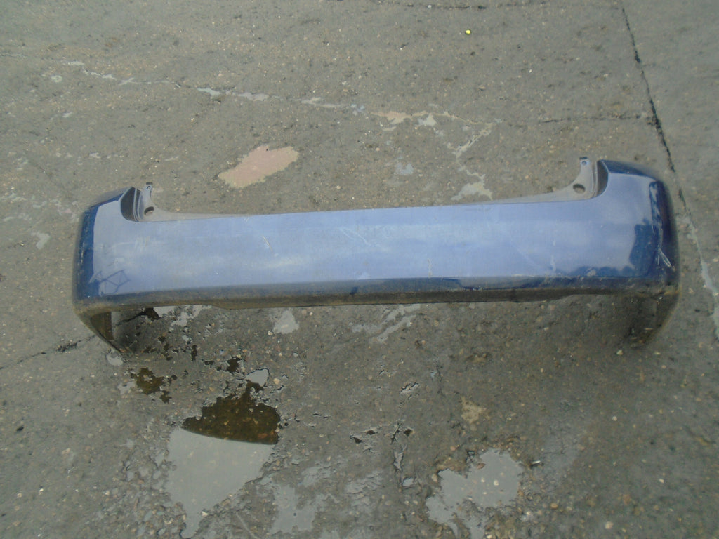 MAZDA PREMACY 2003 REAR COMPLETE BUMPER BLUE