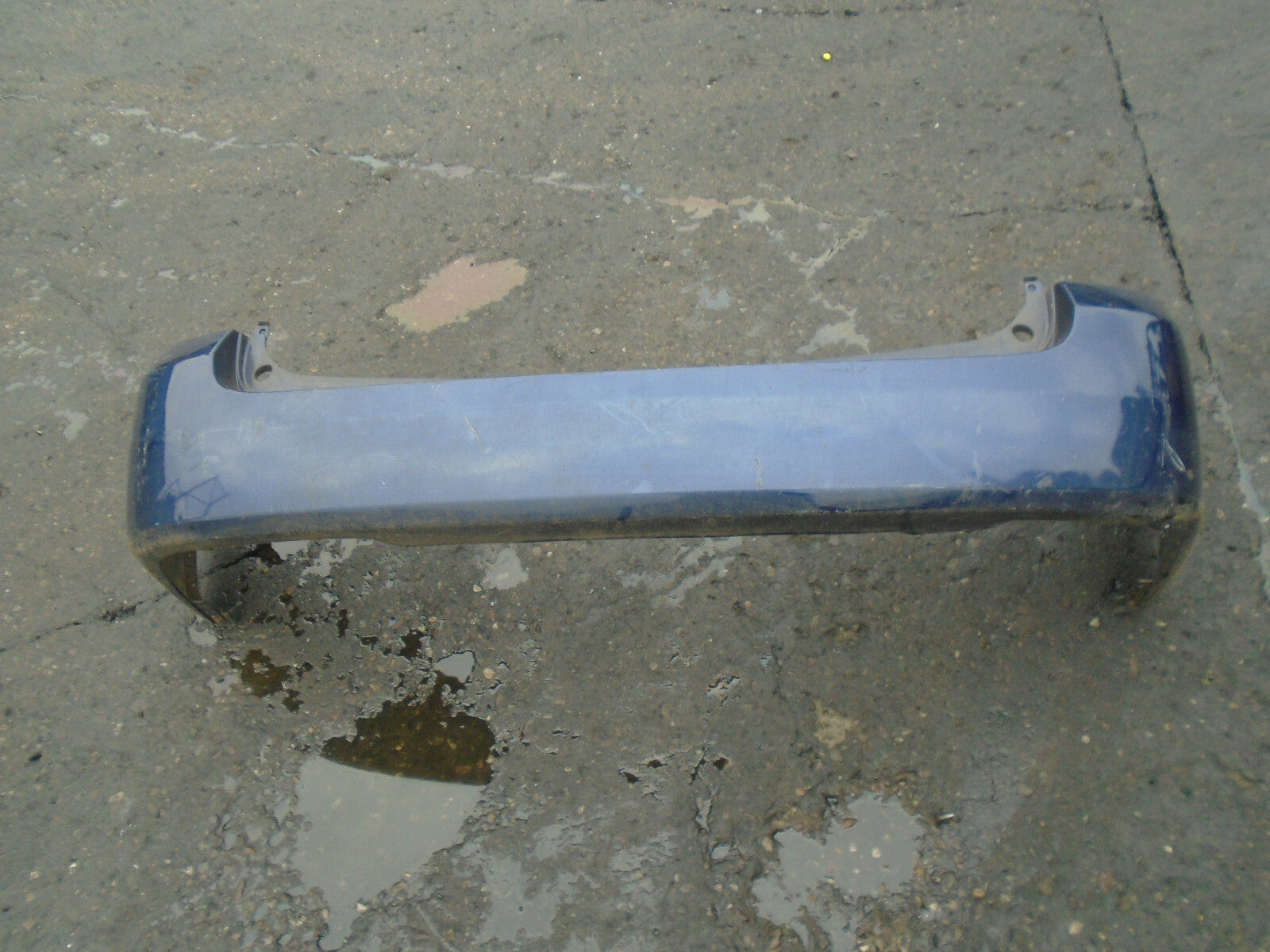 MAZDA PREMACY 2003 REAR COMPLETE BUMPER BLUE