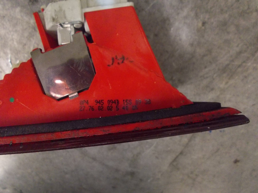 AUDI A3 2008 OSR DRIVER SIDE INNER REAR LIGHT TAIL LIGHT 8P4945094B