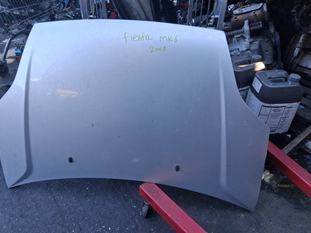 2008 FORD FIESTA MK6 FRONT BONNET HOOD PANEL SILVER