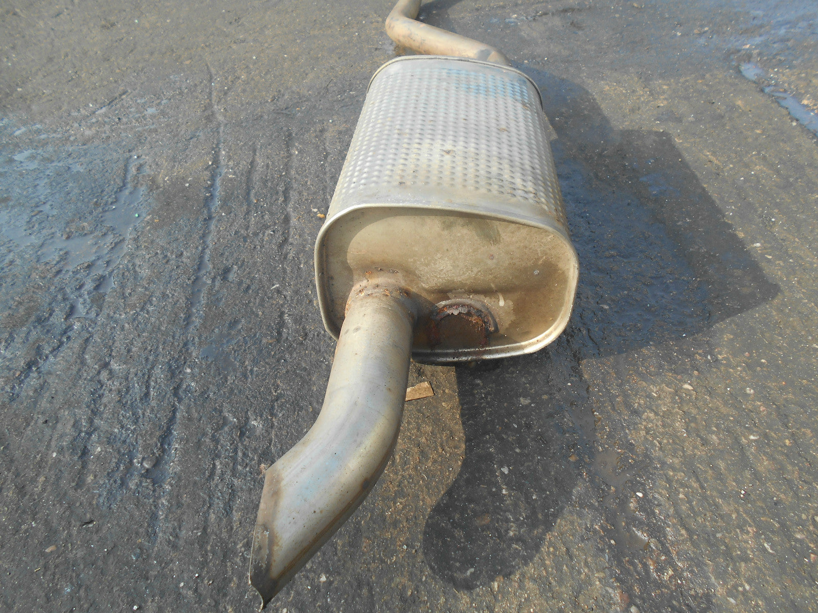 PEUGEOT 207 2011 1.6 HDI 92BHP 9HP EXHAUST CENTRE PIPE SILENCER ASSEMBLY