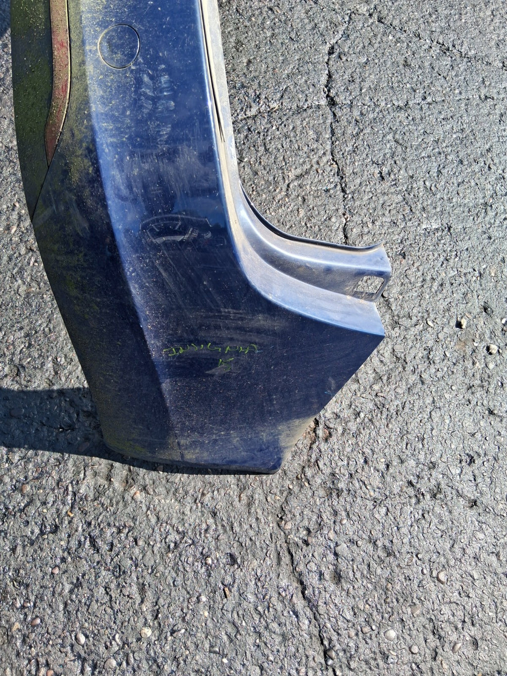 2015 VAUXHALL INSIGNIA MK1 REAR COMPLETE BUMPER DEEP BLUE Z20Z