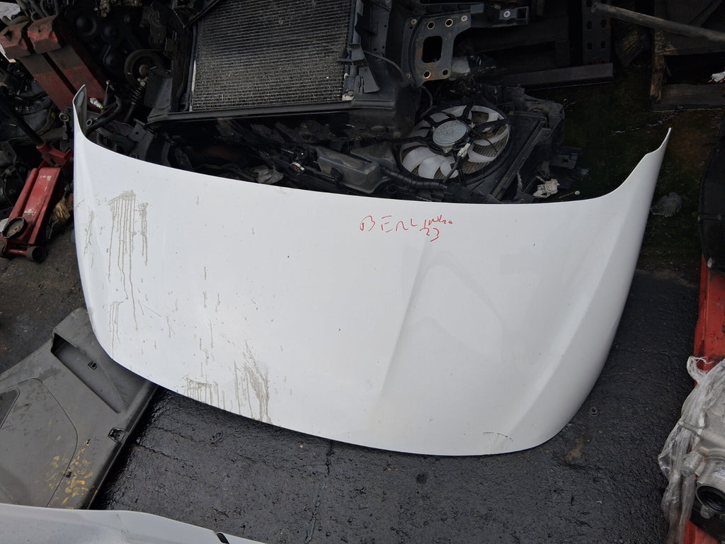 2023 CITROEN BERLINGO MK3 K9 FRONT BONNET HOOD WHITE