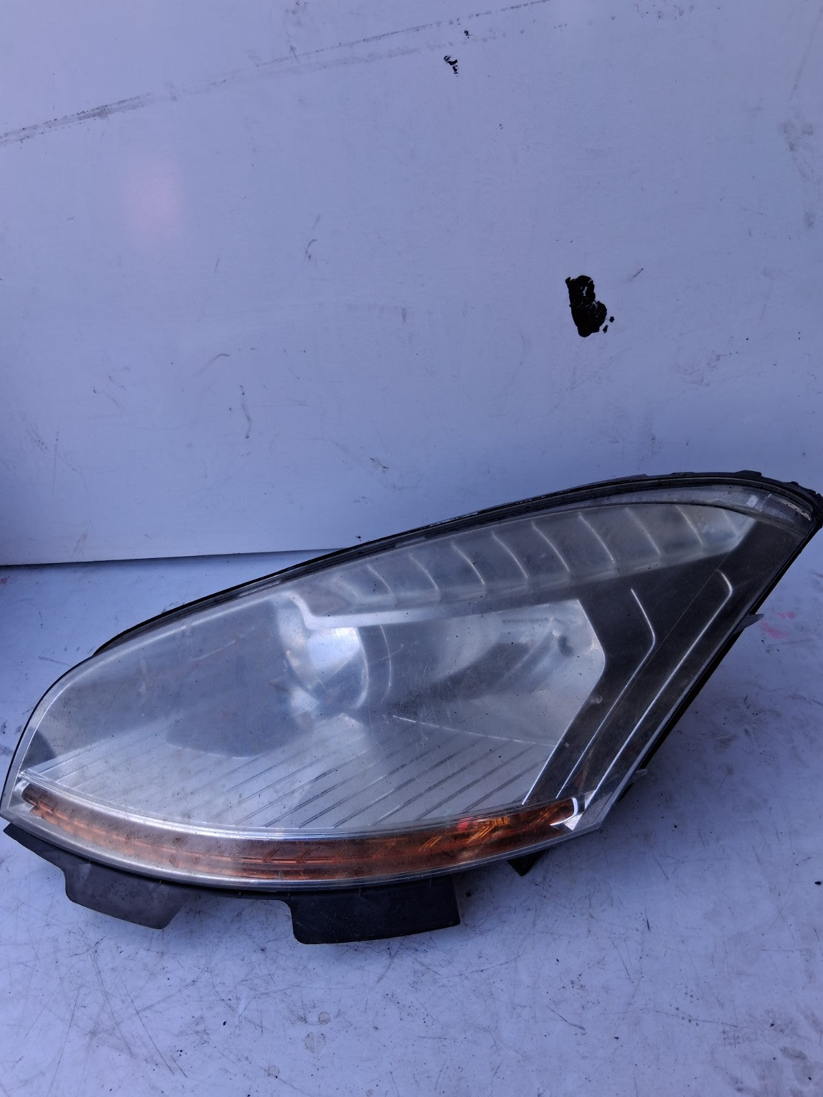 CITROEN C4 2007 NSF PASSENGER NEAR LEFT FRONT HEADLIGHT B5H7H1DTG