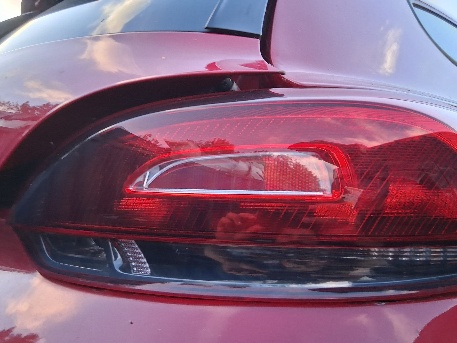 2014 VW VOLKSWAGEN SCIROCCO MK3 OSR DRIVER SIDE REAR RIGHT TAIL LIGHT