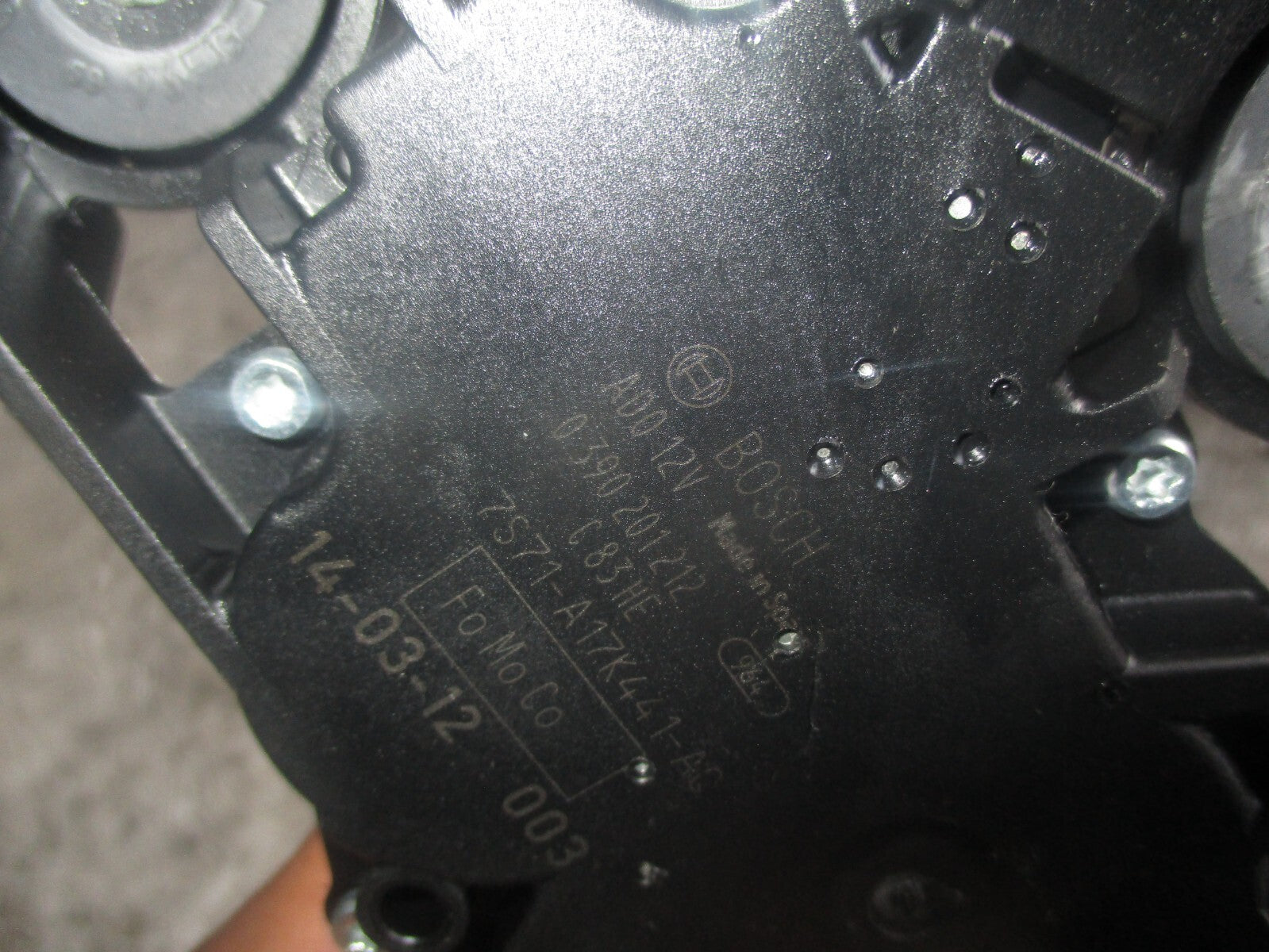 FORD MONDEO MK4 2013 REAR TAILGATE BOOTLID WIPER MOTOR 7S71A17K441AC