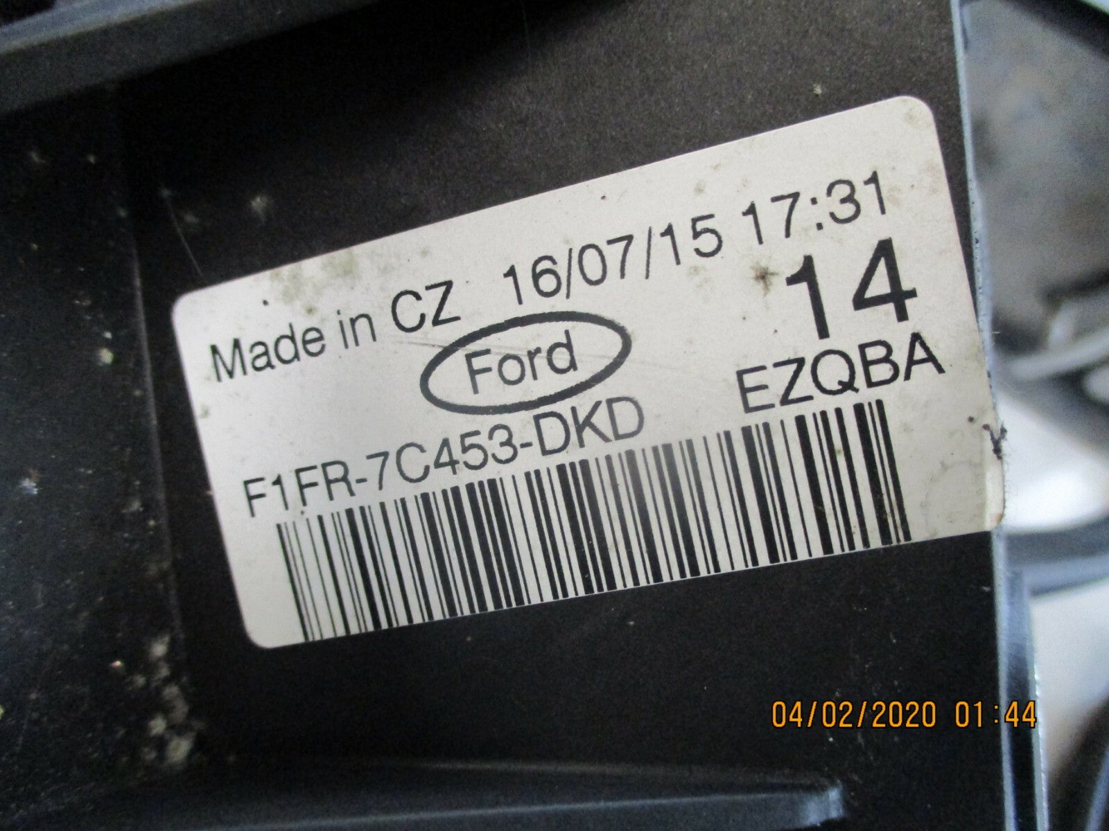 FORD FOCUS MK3 2015 GEAR STICK SELECTOR SURROUNDING BRACKET MOUNT F1FR7C453DKD