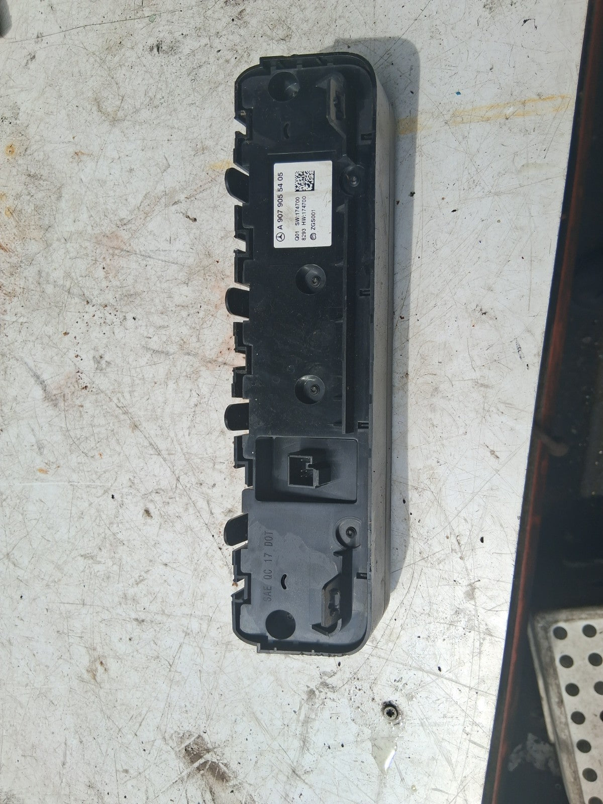 MERCEDES BENZ SPRINTER W907 2018 HEATER AC CLIMATE CONTROL SWITCH A9079055405