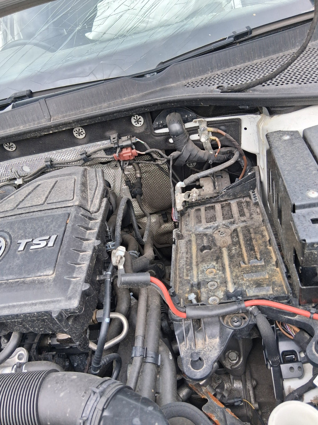 2016 VOLKSWAGEN GOLF MK7 1.0 PETROL COMPLETE ENGINE CHZD SEE VIDEO 78K MILES