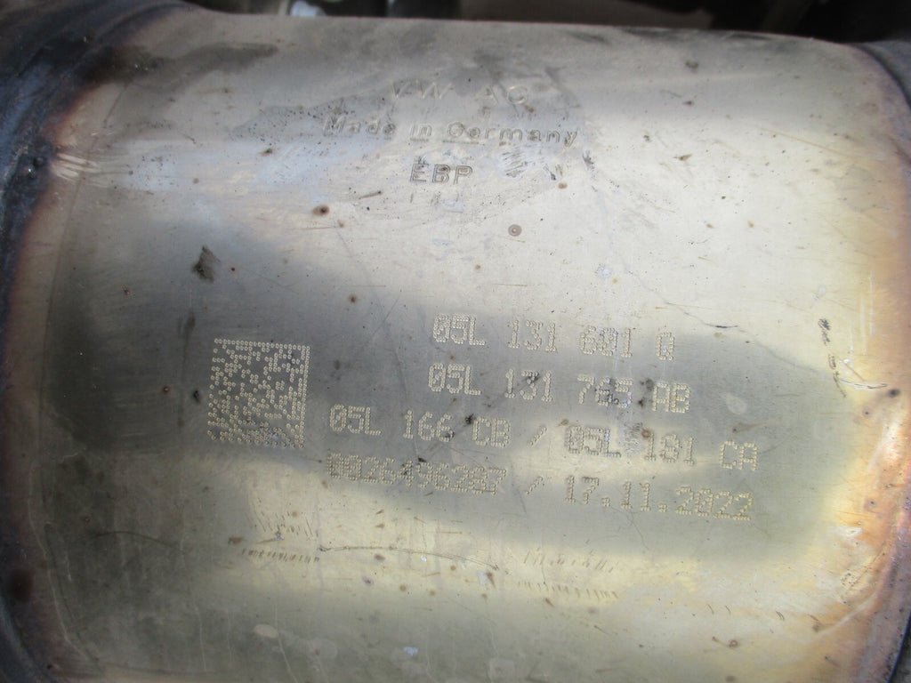 VW VOLKSWAGEN TIGUAN MK2 2023 2.0 TDI DPF DIESEL PARTICLE FILTER 05L131601Q