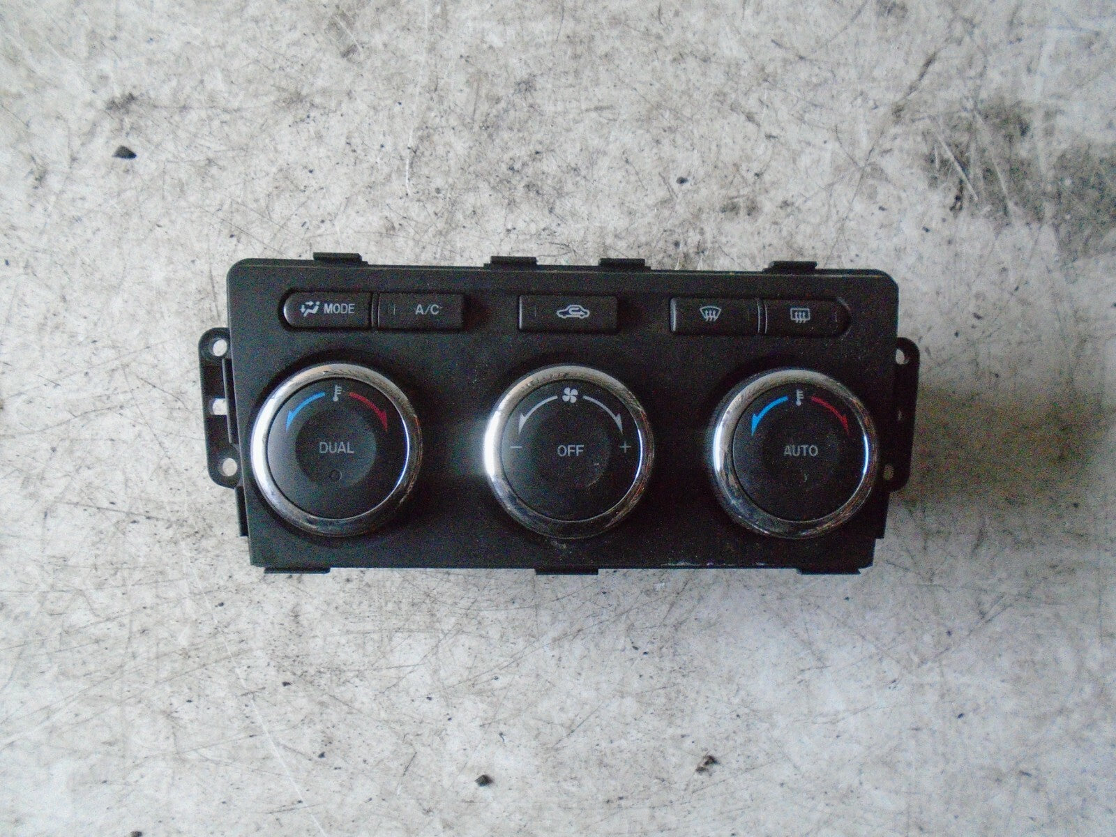 MAZDA 6 2011 MK2 ESTATE HEATER CLIMATE CONTROL PANEL GDN361190A