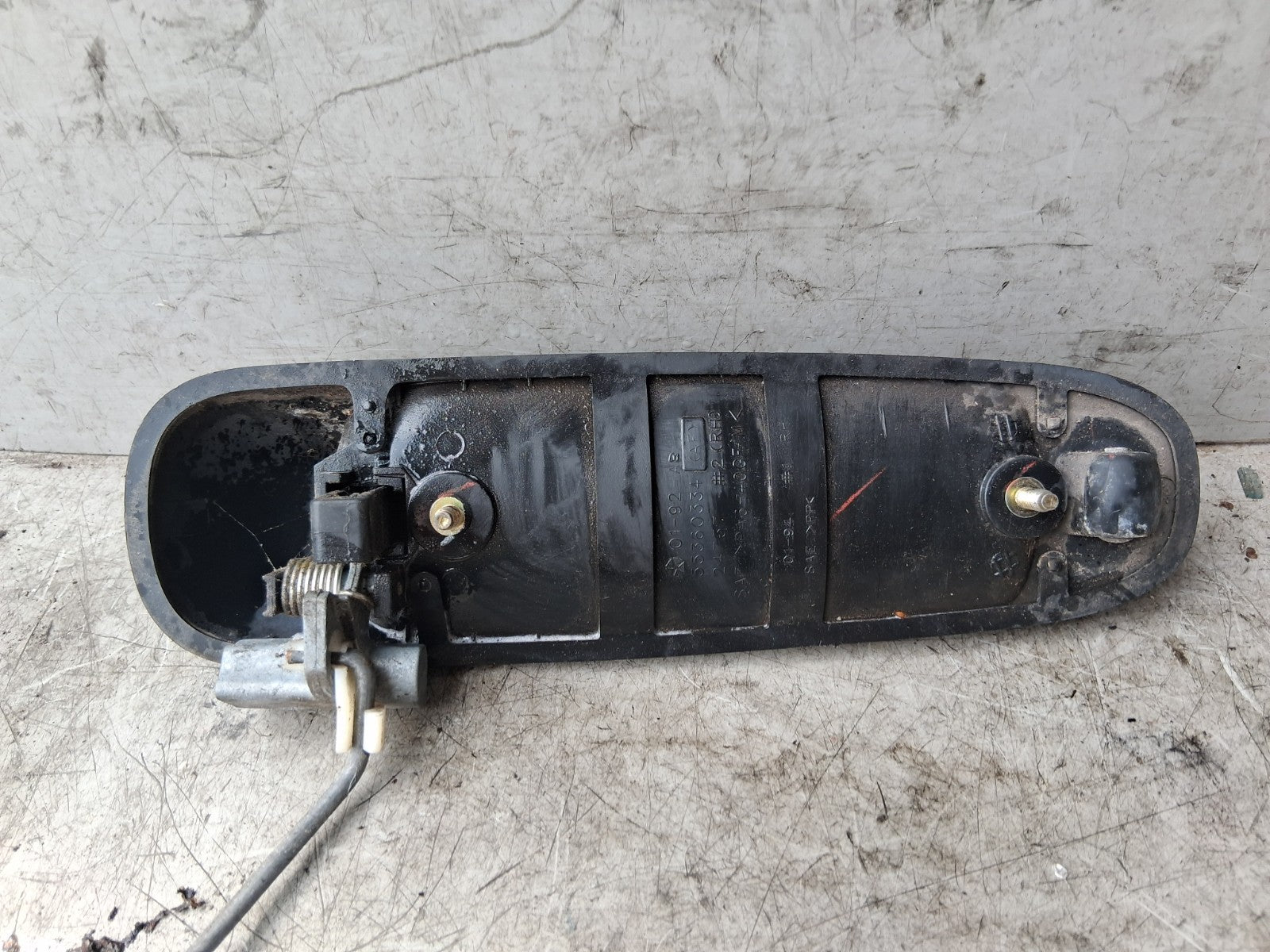JEEP CHEROKEE SPORT 2001 - 2008 OSR DRIVER SIDE REAR DOOR HANDLE 55360334