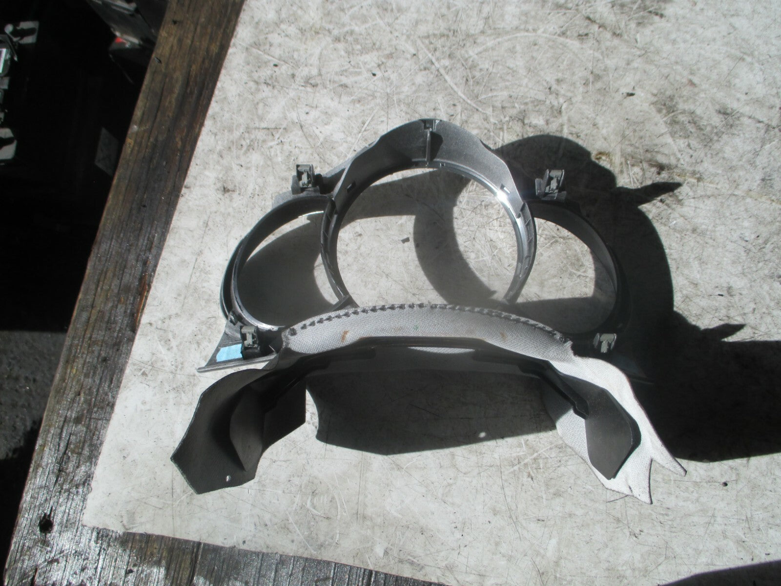 CITROEN DS3 2017 SPEEDOMETER INSTRUMENT CLUSTER SURROUND TRIM