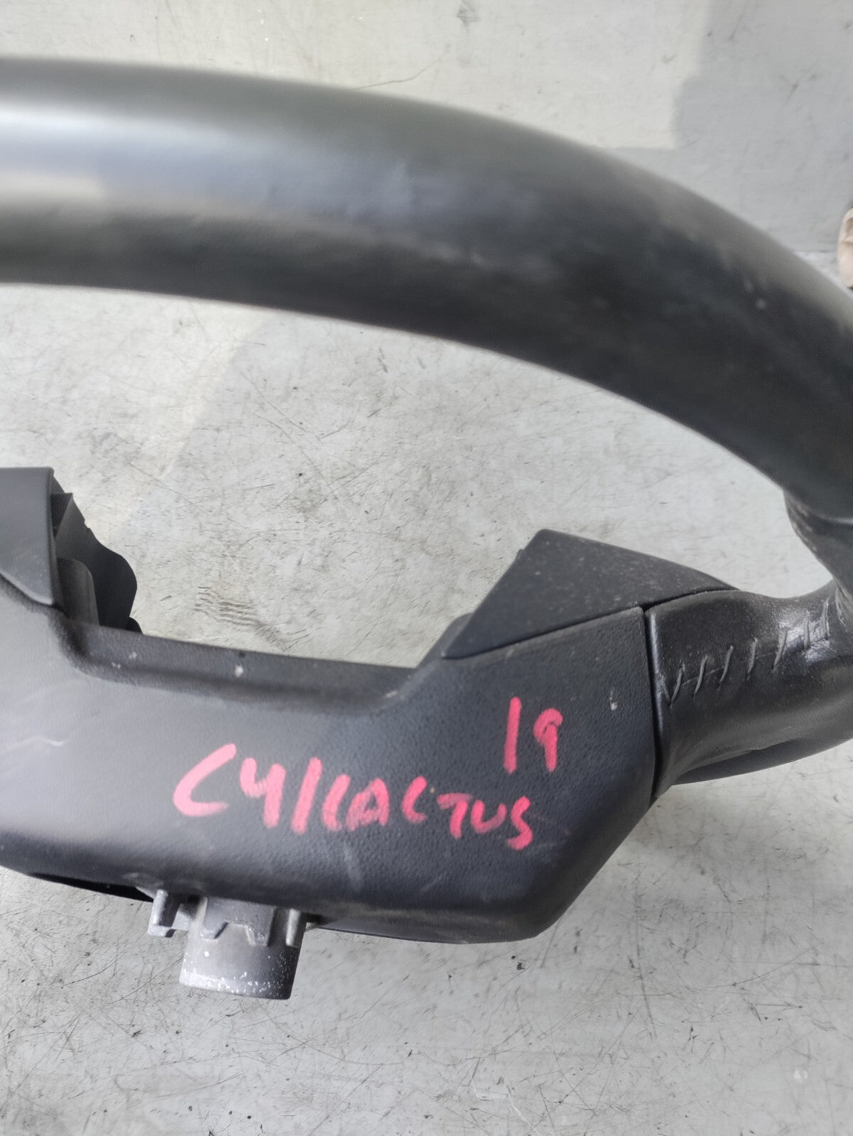 2018 CITROEN C4 CACTUS MULTI FUNCTION STEERING WHEEL 98304405ZD