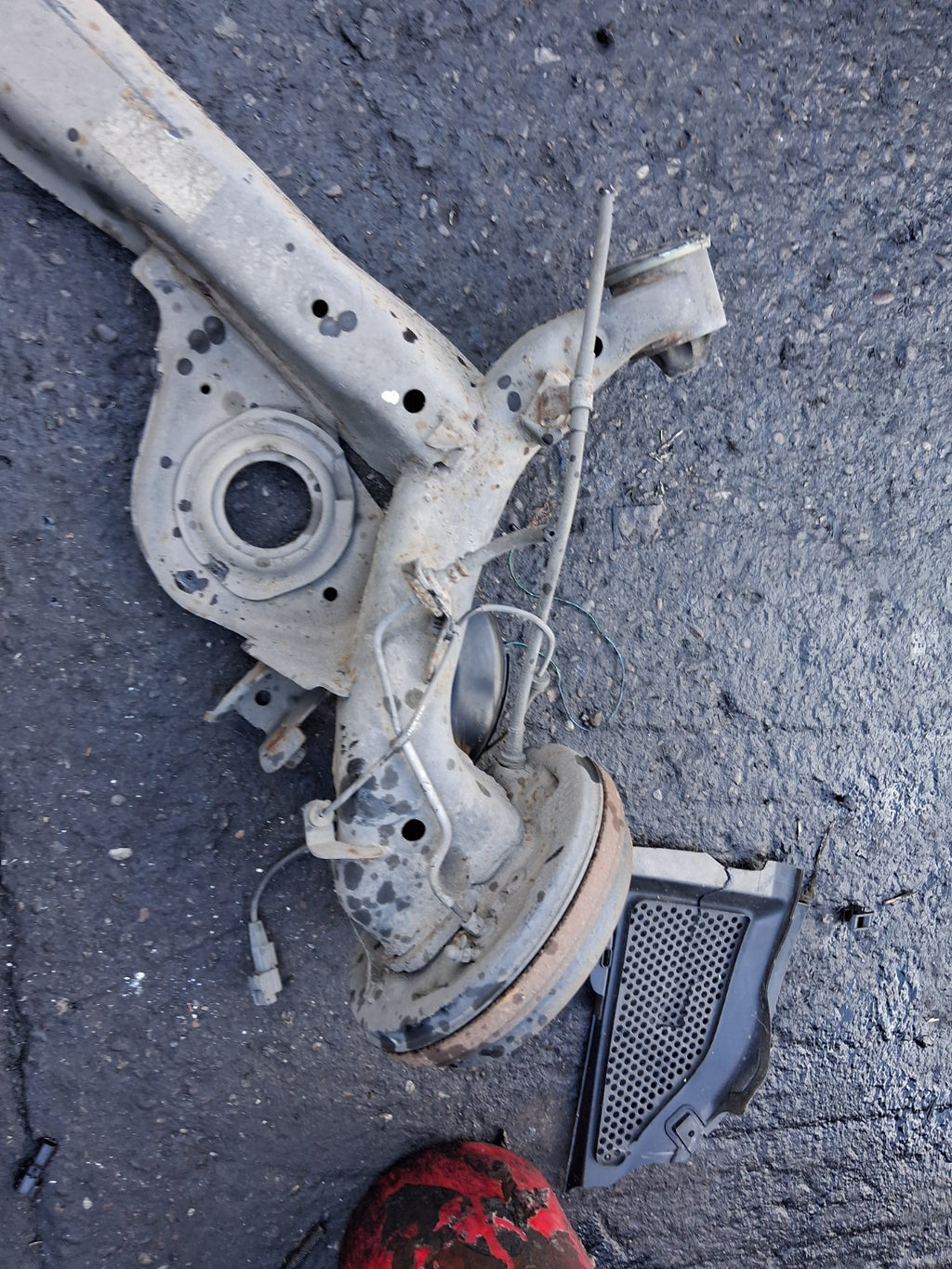 2018 NISSAN MICRA K14 COMPLETE  REAR AXLE DISC TYPE ASSEMBLY