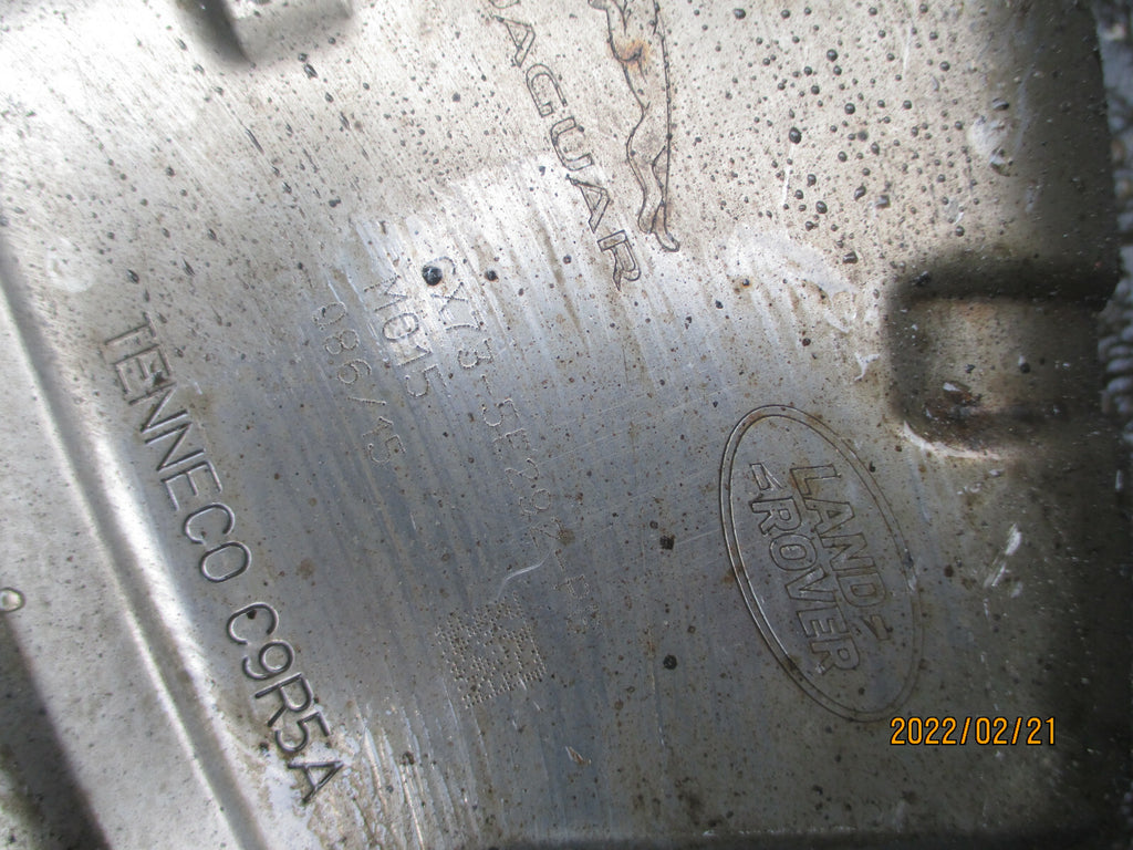 LAND RANGE ROVER EVOQUE 2016 2.2 DIESEL REAR EXHAUST MUFFLER SILENCER BACK BOX