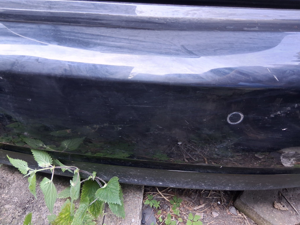 2015 AUDI A5 MK1 HATCHBACK 5 DOOR REAR BUMPER COMPLETE WITH PDC SENSORS BLACK
